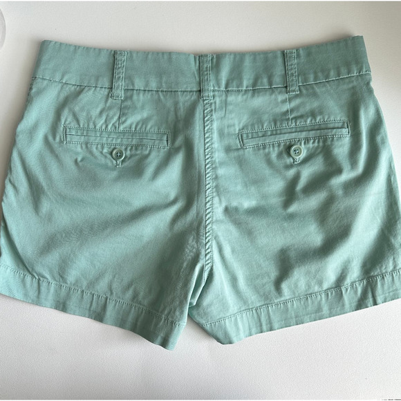 J. Crew Chino Mint Green  Shorts Size‎ 4 (FLAW) - Picture 8 of 11